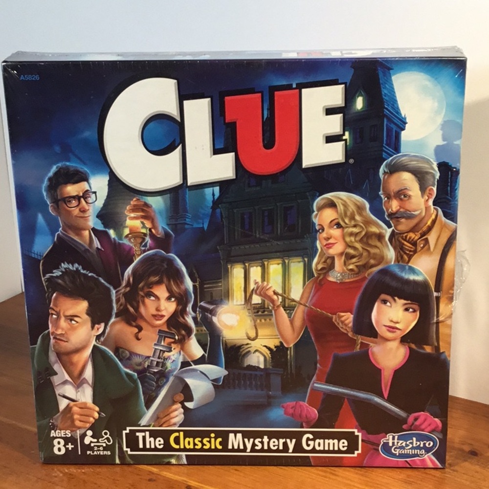 NIB Hasbro Clue The Classic Mystery Board Game